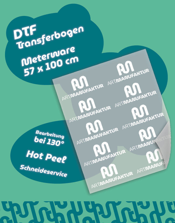DTF Transfer Laufmeter 57x100 cm